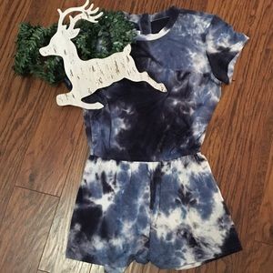 American Apparel Tie Dye Romper